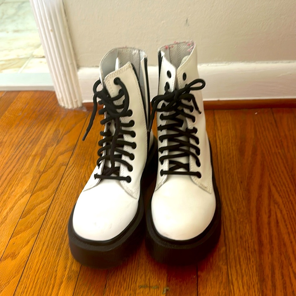 white doc martins